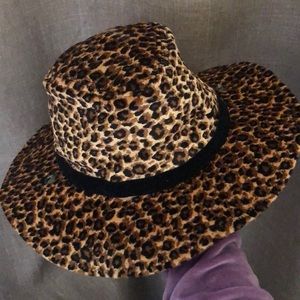Cheetah print hat